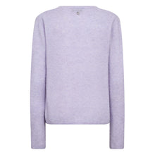 Indlæs billede til gallerivisning MOS MOSH Mape Sophia V-Neck Knit Violet Tulip
