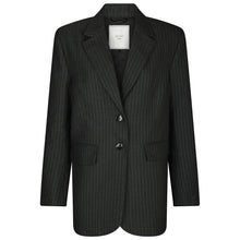 Indlæs billede til gallerivisning NEO NOIR Marielle Button Back Blazer Antracit
