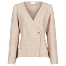 Indlæs billede til gallerivisning NEO NOIR Marie Louise Knit Cardigan Sand
