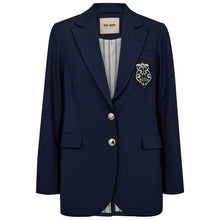 Indlæs billede til gallerivisning MOS MOSH Marjurie Piet Blazer Maritime Blue
