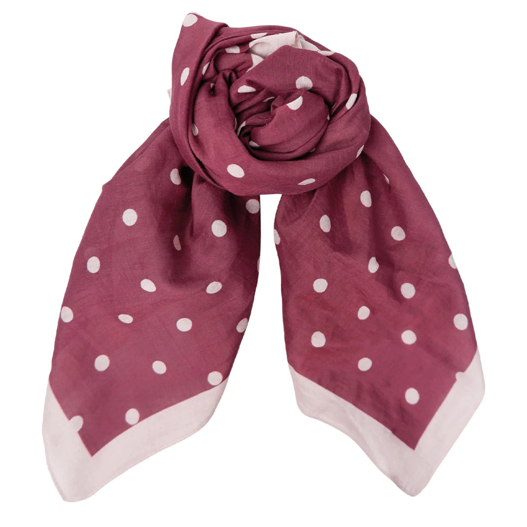 BLACK COLOUR Bcmartina Mini Scarf Wine