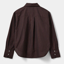 Indlæs billede til gallerivisning SOFIE SCHNOOR Mashasw Striped Shirt Dark Plum
