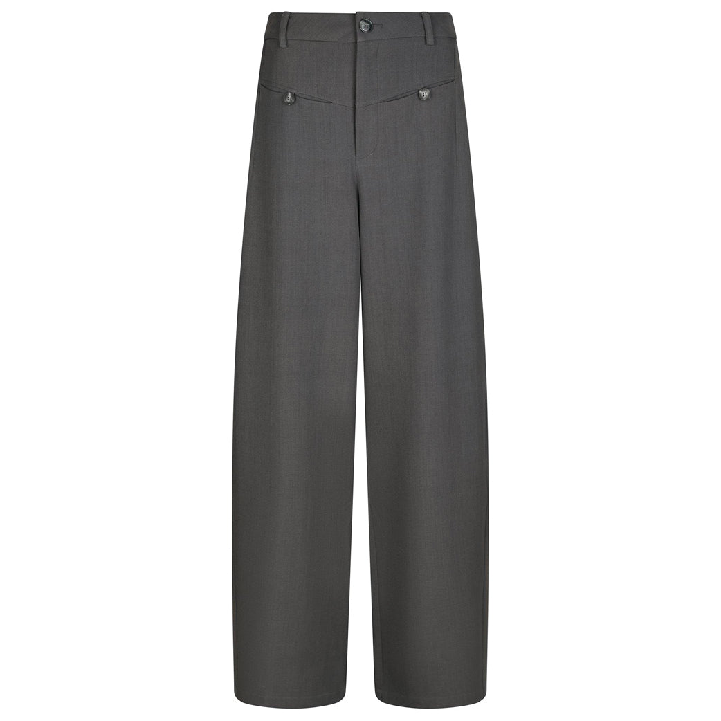NEO NOIR Massie Structure Pants Dark Grey