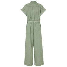 Indlæs billede til gallerivisning LOLLYS LAUNDRY Mathilde Jumpsuit SS Dusty Green
