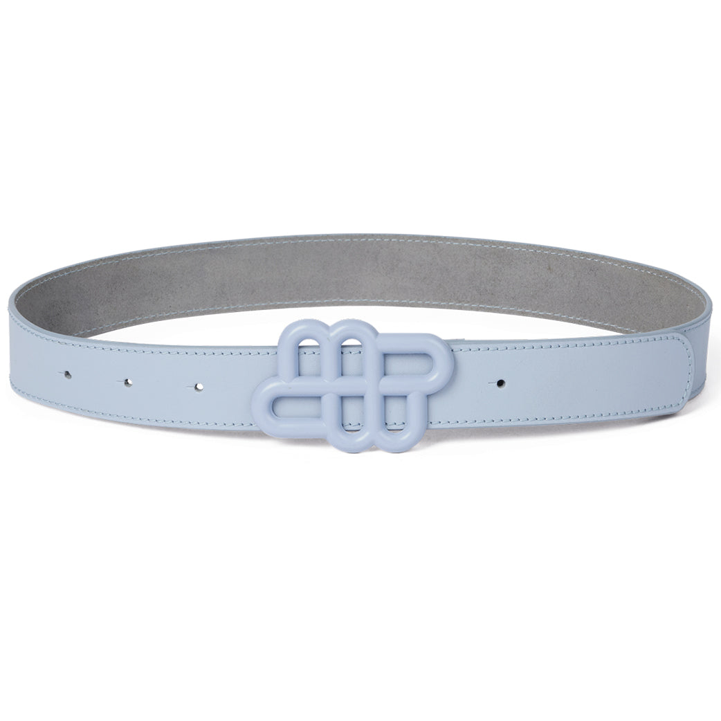 MUNTHE Matter Belt Light Blue