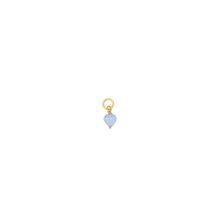 Indlæs billede til gallerivisning PICO COPENHAGEN French Heart Mini Pendantt Sky
