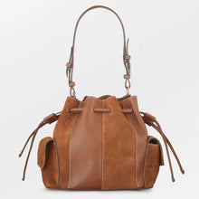 Indlæs billede til gallerivisning BECK SÖNDERGAARD Mixel Bucket Cognac Brown
