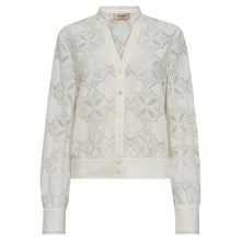 Indlæs billede til gallerivisning MOS MOSH Monia Yen Lace Shirt Ecru
