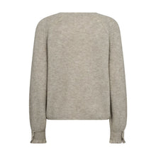 Indlæs billede til gallerivisning MOS MOSH Talli Ls Knit Feather Grey
