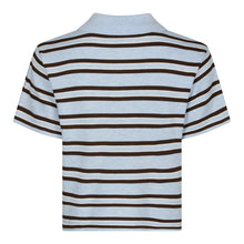 Indlæs billede til gallerivisning NEO NOIR Mulann Polo Knit Blouse Light Blue
