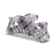 Indlæs billede til gallerivisning SUI AVA Bow Tartan Giga White/Blue
