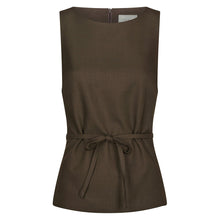 Indlæs billede til gallerivisning NEO NOIR Nassa Structure Top Dark Brown

