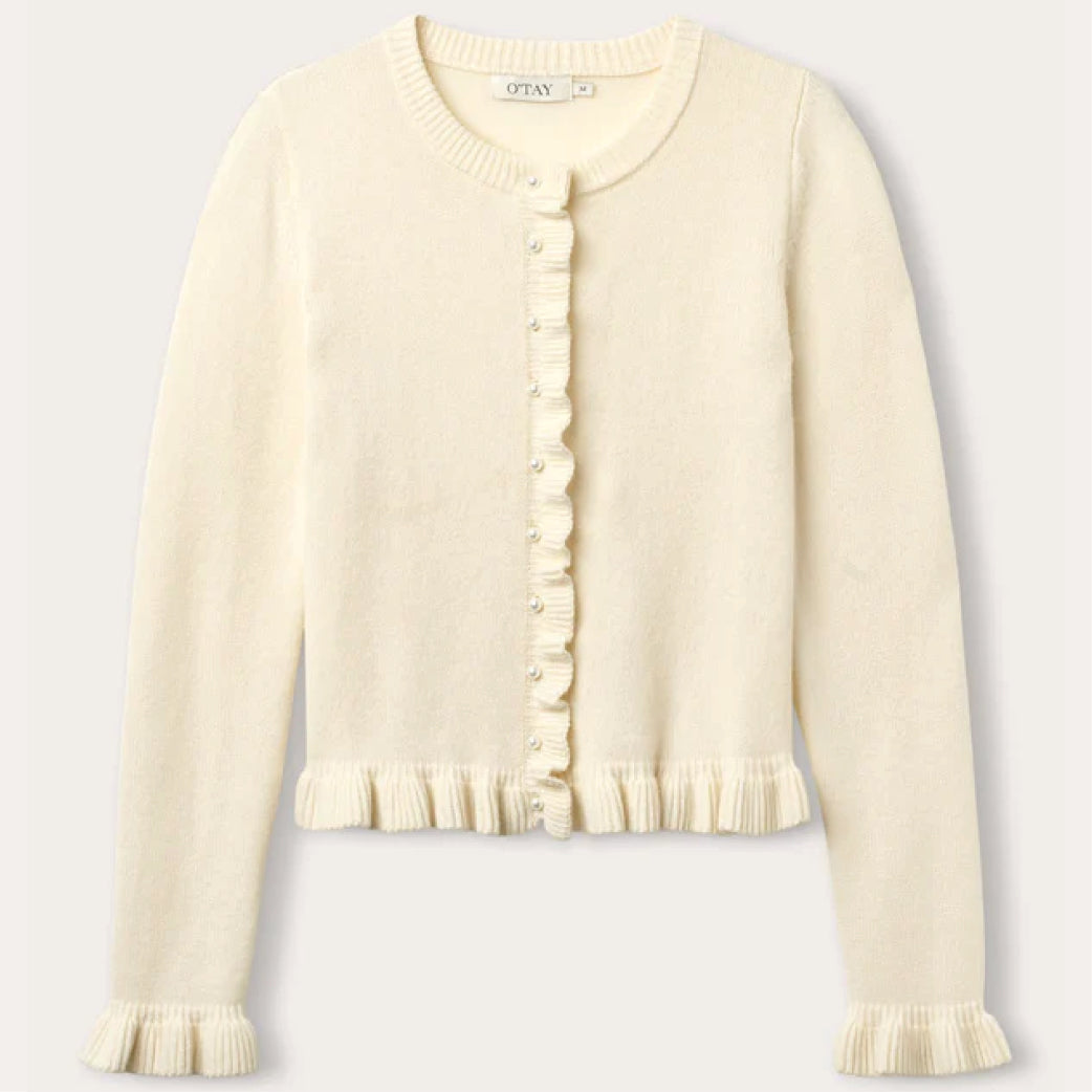 O'TAY Natika Cardigan Off White