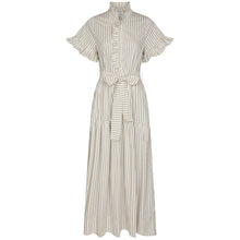 Indlæs billede til gallerivisning NEO NOIR Nellie Wide Stripe Dress Ivory
