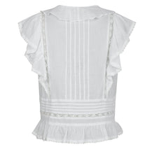 Indlæs billede til gallerivisning NEO NOIR Netali S Voile Top White
