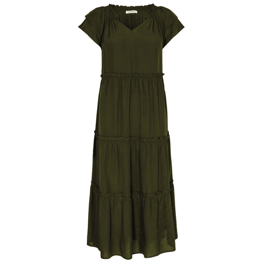 CO' COUTURE New sunrise Dress Dark Army