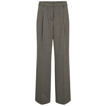 Indlæs billede til gallerivisning HAUTE L&#39;AMITIE Nicole Pleat Pant Beige Melange
