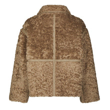 Indlæs billede til gallerivisning NEO NOIR Nida Faux Fur Jacket Taupe
