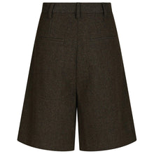 Indlæs billede til gallerivisning NEO NOIR Nika Mini Check Shorts Brown Melange
