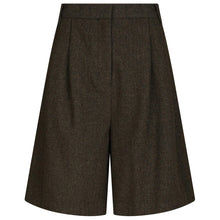 Indlæs billede til gallerivisning NEO NOIR Nika Mini Check Shorts Brown Melange
