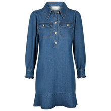 Indlæs billede til gallerivisning NEO NOIR Nikko Denim Dress Blue
