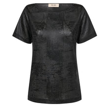 Indlæs billede til gallerivisning MOS MOSH Niva O-ss Metallic Tee Black
