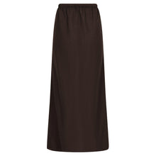 Indlæs billede til gallerivisning NEO NOIR Noa Linen Skirt Dark Brown
