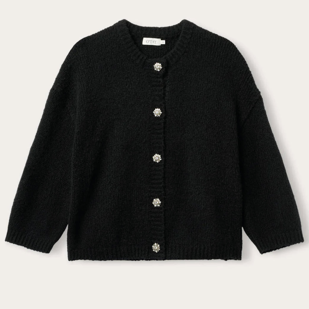 O'TAY Nóela Cardigan Black