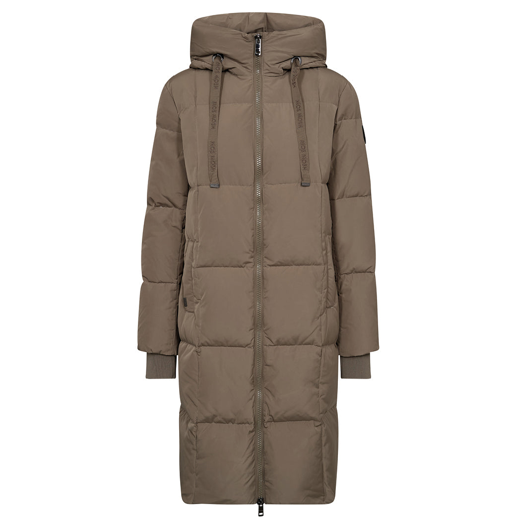 MOS MOSH Nova Square Down Coat Brindle