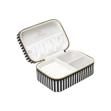Indlæs billede til gallerivisning PICO COPENHAGEN Large Jewelry Box Black Stripe
