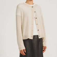 Indlæs billede til gallerivisning O'TAY Oceania Cardigan Warm Beige
