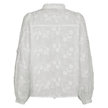 Indlæs billede til gallerivisning NEO NOIR Oda Deco Emb Shirt White
