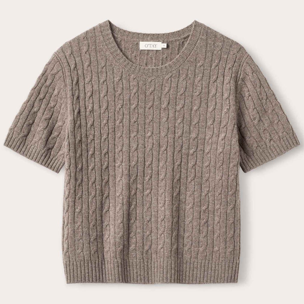 O'TAY Ofelia T-shirt Brownstone