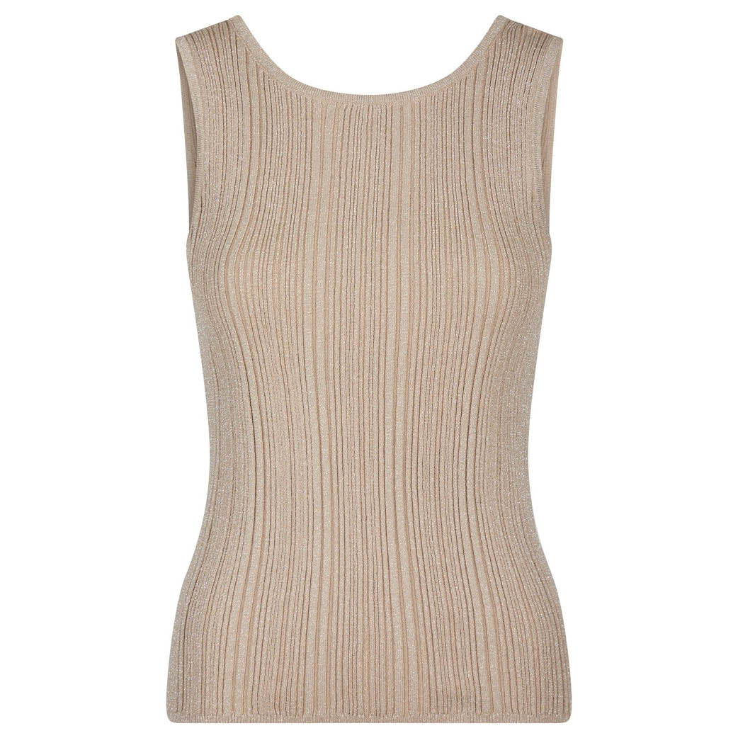 NEO NOIR Ollie Knit top Sand