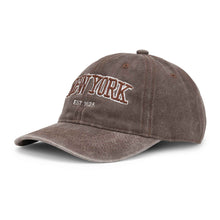 Indlæs billede til gallerivisning SUI AVA Everyday New York Cap Washed Brown
