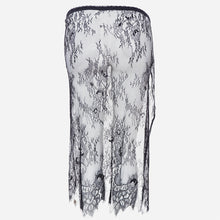 Indlæs billede til gallerivisning BLACK COLOUR Bcorianna Lace Tie Skirt Sort
