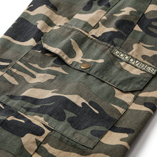 Indlæs billede til gallerivisning DEPECHE Pacy Camo Barell Pant Khaki
