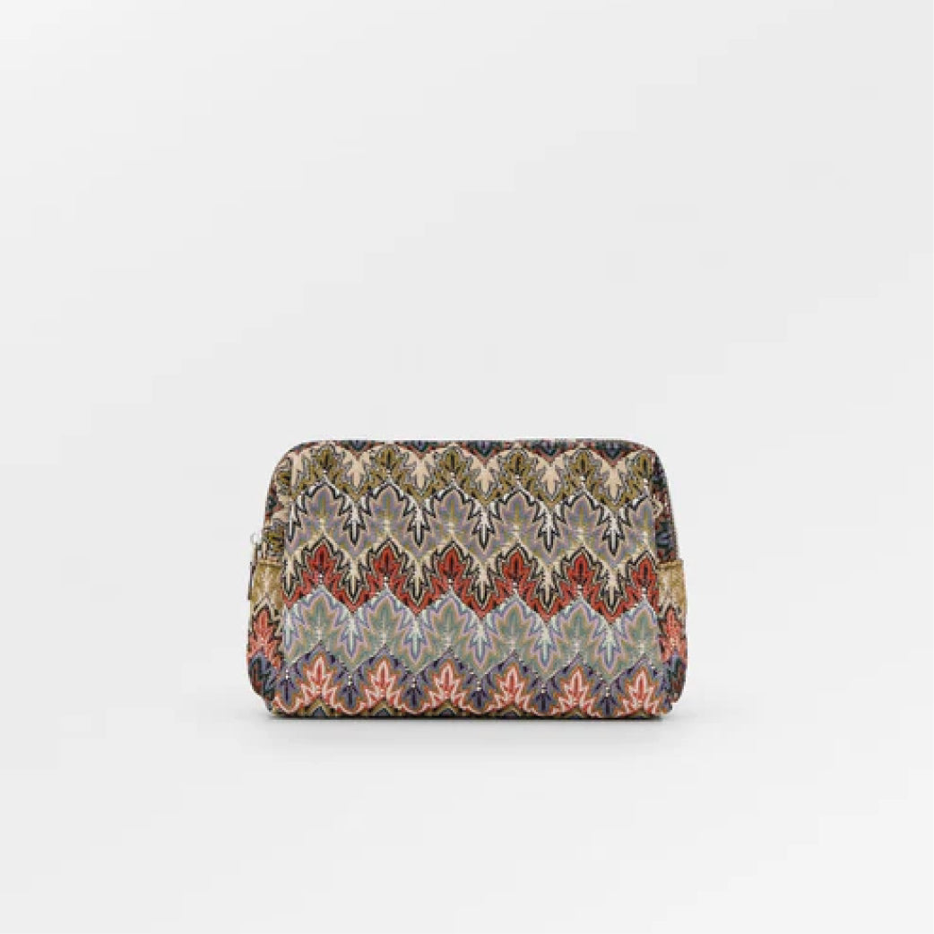 BECK SÖNDERGAARD Pala Pouch Bag Purple/Green
