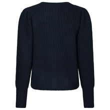 Indlæs billede til gallerivisning NEO NOIR Puli Knit Cardigan Navy
