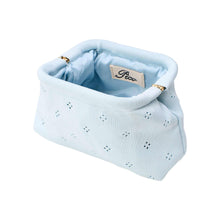 Indlæs billede til gallerivisning PICO COPENHAGEN Small Fleur Clutch Ice Blue
