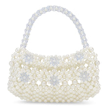 Indlæs billede til gallerivisning SUI AVA Pearly Pop Bag White/Light Blue
