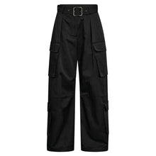 Indlæs billede til gallerivisning HAUTE L'AMITIE Rabi Cargo Pocket Pant Black
