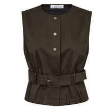 Indlæs billede til gallerivisning HAUTE L'AMITIE Rabi Belt Vest Mocca
