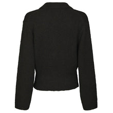 Indlæs billede til gallerivisning NEO NOIR Ramera Fluffy Cardigan Dark Brown
