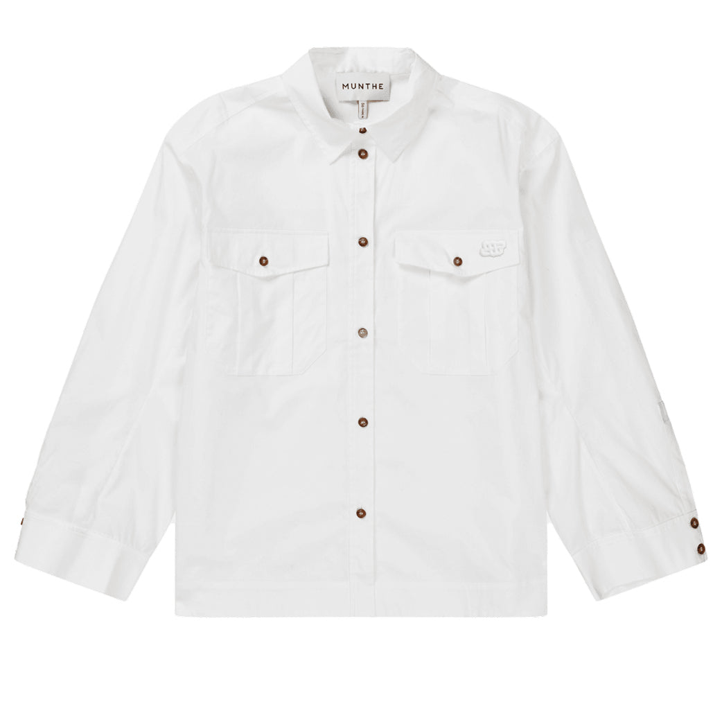 MUNTHE Ranta Skjorte Hvid