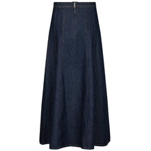 Indlæs billede til gallerivisning NEO NOIR Raya Denim Skirt Dark Blue
