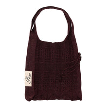 Indlæs billede til gallerivisning PICO COPENHAGEN Small Rosalia Bag Dark Plum Glitter
