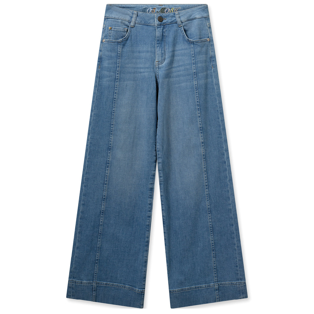MOS MOSH Reem Pincourt Jeans Long Light Blue