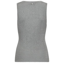 Indlæs billede til gallerivisning MOS MOSH Relena lmanja Knit Tanktop Silver
