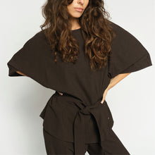Indlæs billede til gallerivisning MOS MOSH Rikas Roy Blouse Coffee Quartz
